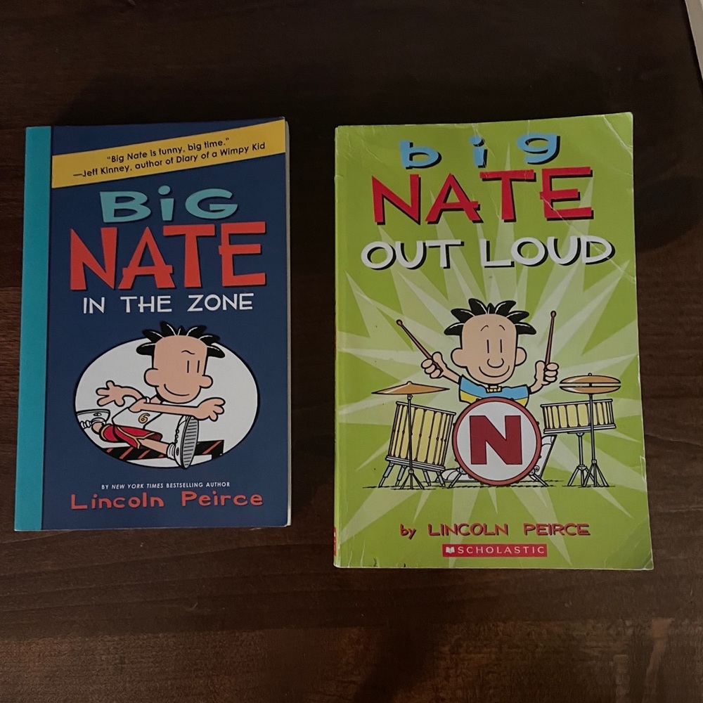Big Nate Bundle - Blue & Lime Green Covers